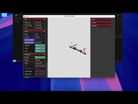 First Intelligent Joint Demo: Human Hands to Robotic Hands in MuJoCo