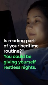 147 reactions · 11 shares | Reading before bed can be a good way to wind down, but did you know that e-readers emit blue light? Blue light exposure interrupts the smooth transition from one part of the circadian rhythm to the next, which can make you feel more awake and leave you tired in the morning. 辰 Even activating dark mode or night mode doesn’t eliminate blue light completely. The best way to ensure a restful sleep? Switch to a physical book and stop scrolling!  | Quest | Facebook
