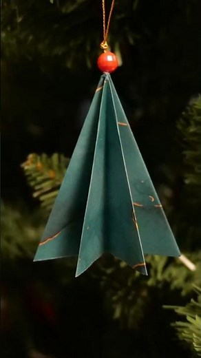 Tannenbaum/Christmas Tree Origami #diy #christmas #xmas