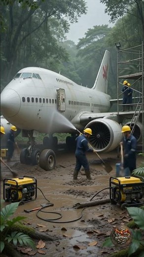 We Found a Forgotten Boeing 747… Then Restored It #restoration #boeing747 #boeing #rust #rebuild
