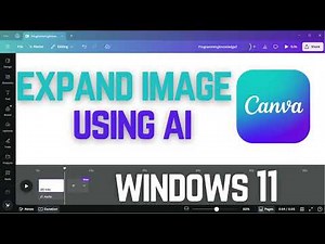 How to Expand Image Using Canva AI | Use Magic Expand to Widen & Extend Photos in Canva (2025 Guide)