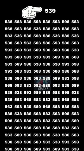 Find the number 539