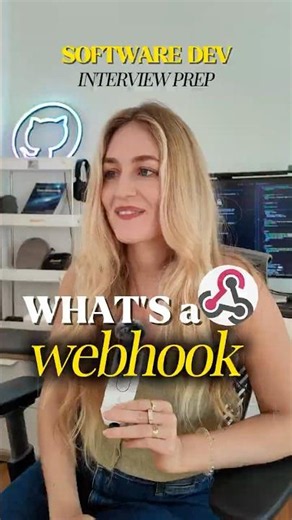 Webhook simply explained in 60 seconds #softwareengineer