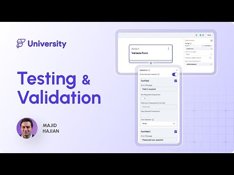 21. Testing & Validation | FlutterFlow University Expert Training