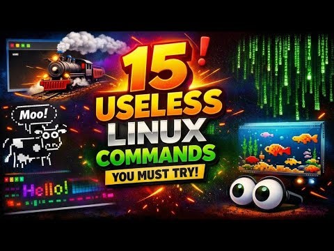 15 Useless Linux Command | By Technolex