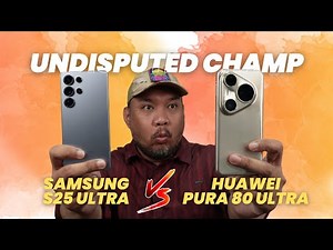 Still the best cameras on a phone | HUAWEI Pura 80 Ultra VS Samsung Galaxy S25 Ultra