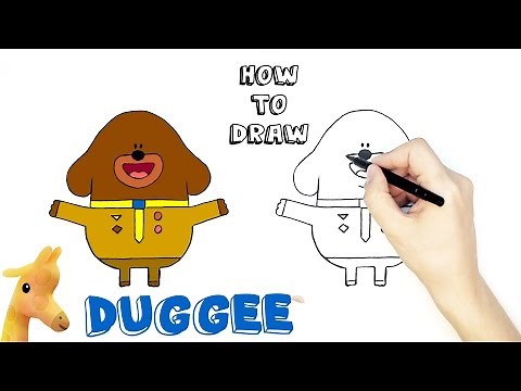 How to draw Duggee | Hey Duggee