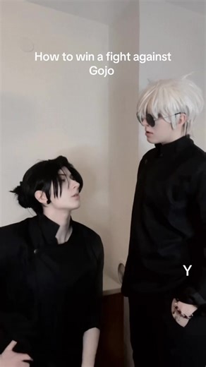 It might not work if you’re not me though . . . #getocosplay #gojocosplay #satosugu #jujutsukaisen #neu