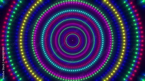 looped 3d animation unfolding the field of reality at the quantum level