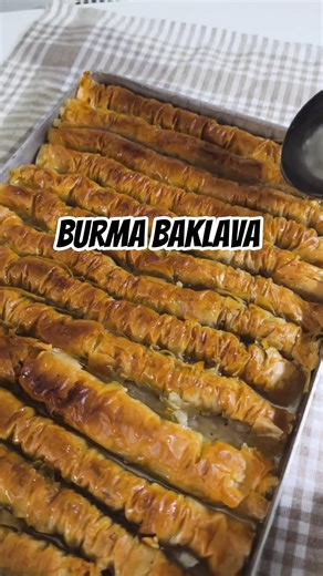 Burma baklava tarifi | Oklava Çekmesi baklava #baklava #bayram