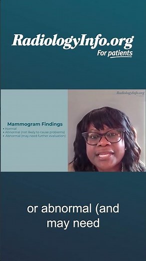 Understanding Your Mammogram Report (Preview)