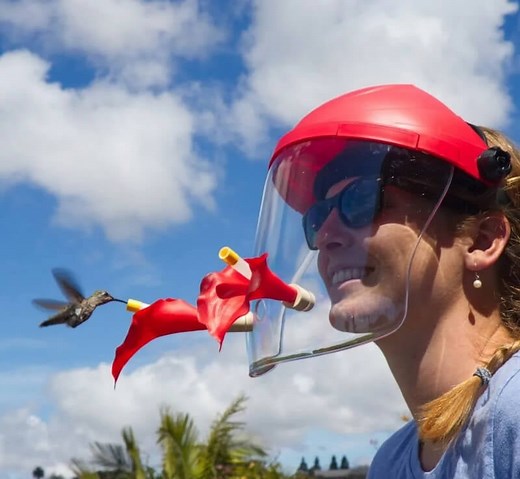 HummViewer Hummingbird Feeder Mask Shark Tank Season 14