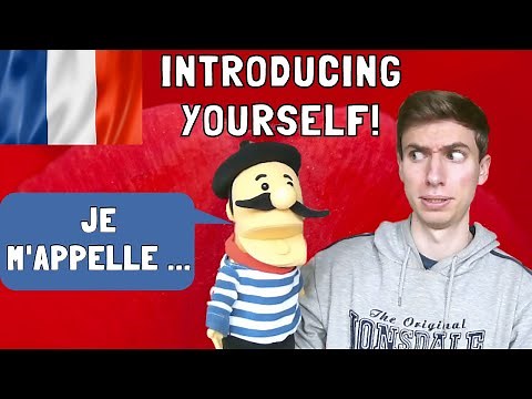 GREETINGS AND INTRODUCTIONS 👋 How to Introduce Yourself in French for Kids 🇫🇷 FREE Lesson Plan Below