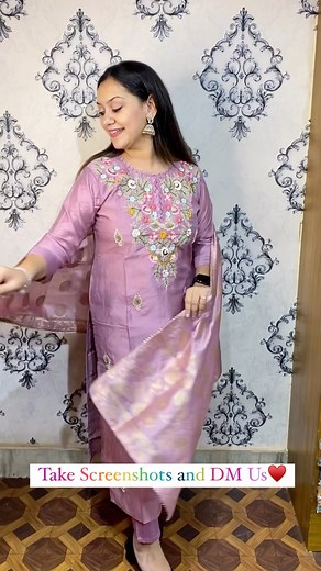 Take Screenshots and Dm us ♥️ Sizes L, XL & XXL We have various Designs and available in many colours 🥰 #suits #indianwear #outfitoftheday #suit #onlineshopping #womenwear #ethnic #ethnicwear | Femiwrap