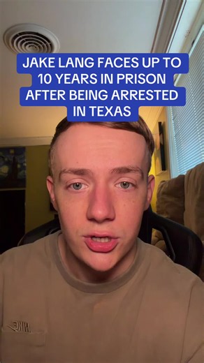 🚨 06/11 — Jake Lang, a January 6 defendant who received a presidential pardon, has been arrested in Texas and is facing a felony terroristic threat charge. #News #Justice #JakeLang #Politics #greenscreen