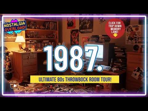1987 Retro Vaporwave Ambience — The Perfect 80s Dream Setup