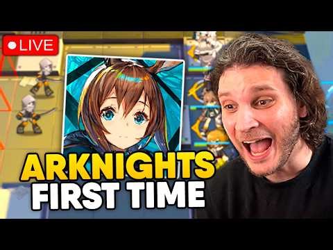 FIRST TIME PLAYING ARKNIGHTS!!!