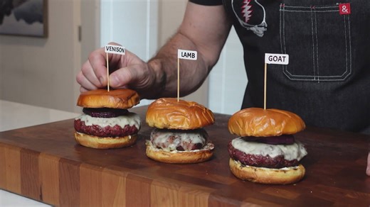 Testing exotic meat burgers: goat, lamb and venison