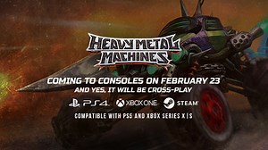 Free-to-play multiplayer vehicular combat game Heavy Metal Machines coming to PS4, Xbox One on February 23
