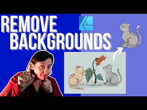 How To Remove Backgrounds From Images In Affinity Designer