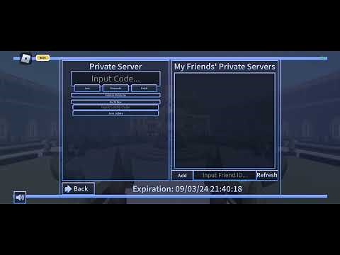 Free AUT private server code (EXPIRED,BUYING LATER )