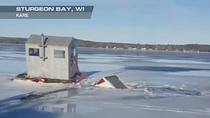 264K views · 1.1K reactions | Record breaking heat for the Great Lakes last weekend & temperatures 20° - 30° above average, for this time of year, continue today! A medium size truck needs roughly 12" -15" of ice to hold its weight. Adding the extra weight of an ice house will require thicker ice. Don't be this guy. (No one was injured) WeatherNationTV.com | WeatherNation | Facebook
