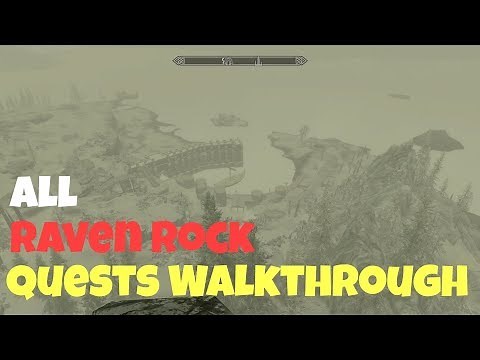 Skyrim SE: All Raven Rock Quests Walkthrough