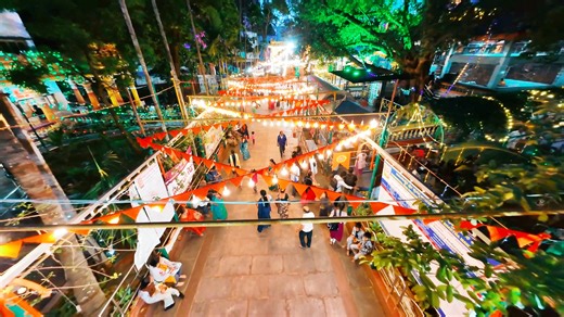 One-shot FPV through Hanuma Jayanti celebrations at Ragigudda Anjaneya Temple, JP Nagar. The celebrations continue till the 7th Dec! #jaibajarangbali #jaihanuman | Srihari Karanth