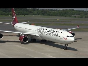 Virgin Atlantic Airways New Livery Airbus A340-600 G-VEIL 【NRT/RJAA】
