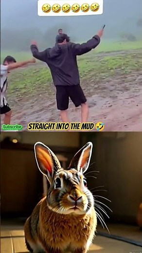 Mud Push Moment 😂 #MudPush #MudMoment #FunnyShorts #USATrending #UnexpectedSlip