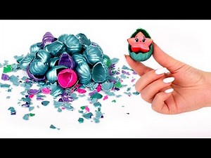 طرق مرحة لفتح الألعاب في ​​ 50 Hatchimals CollEGGtibles Mermal Magic Eggs