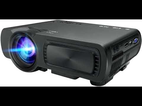 Portable T5 Mini Android Smart LED Projector resolution properties with 30000 hour life time