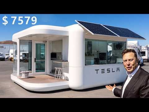 Tesla's mini house is taking the market by storm at just $7,579! Take a look at the first photos ...