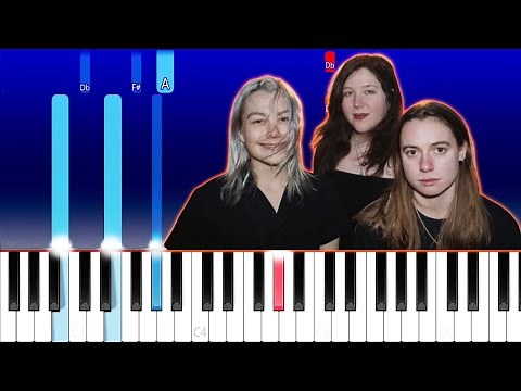 boygenius - Not Strong Enough (Piano Tutorial)
