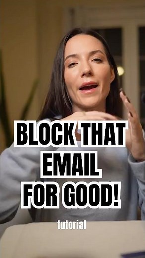 How to Block an Email (For Good!)