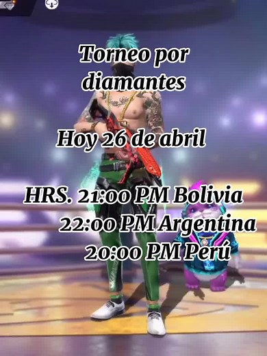 Los espero 😃 #parati #fypシ #frefire #latam #bolivia #premios