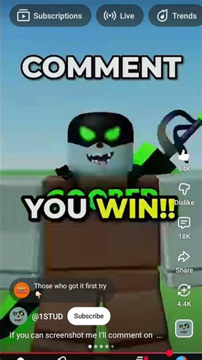 I did it