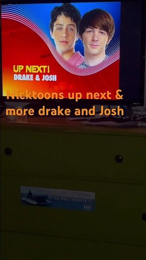 Nicktoons up next & more drake and Josh weekend