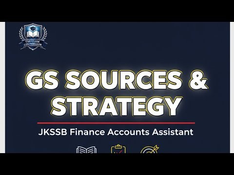 JKSSB Finance Accounts Assistant – GK Book List & Best Sources | Complete & Updated Guide