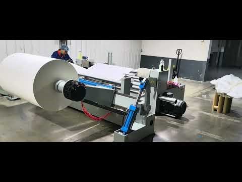 Paper Roll slitting rewinding machine