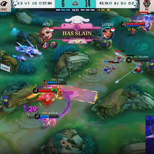 1.2K views | Onic ID Vs Alter Ego | Game 3 - MPL ID Season 16 | Playoffs #AE #OnicID | ML Nightcore | Facebook