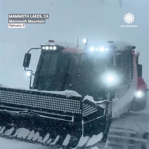 Winter is back at Mammoth! ⛷️🏔️ Up to 27 inches of fresh snow in 48 hours — and more is on the way. | AccuWeather