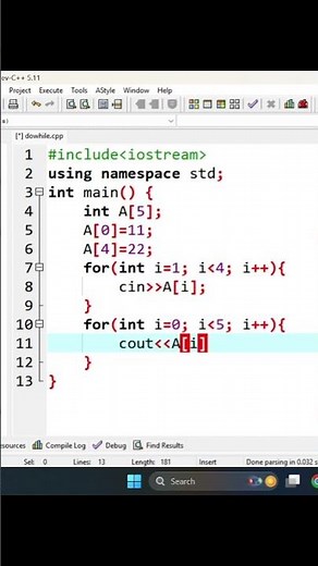 C++ Array Example || Taking User Input in Array || Store & Display Values in C++