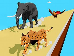 Play Animal Transform Race 3D | Free Online  Games. KidzSearch.com