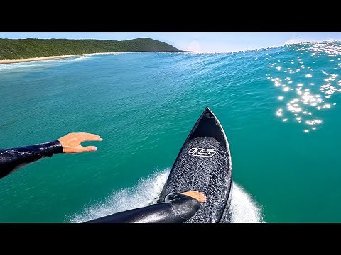 SURFING A BRAND NEW BLACK HAYDEN SHAPES BOARD! (RAW POV)