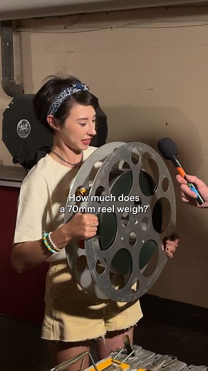 Letterboxd Visits the historic Hollywood Theatre in Portland, Oregon 📽️ 🎞️ Watch the full visit: boxd.it/cN0 Madeleine Criglow, Matt Cunningham and Dan Halsted talk to Mia Lee Vicino about the landmark cinema's film programming, projection booths, pipe organ and more. | Letterboxd