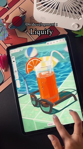 Digital Drawing with Feather App on iPad - 3D Sketching and Art Creation