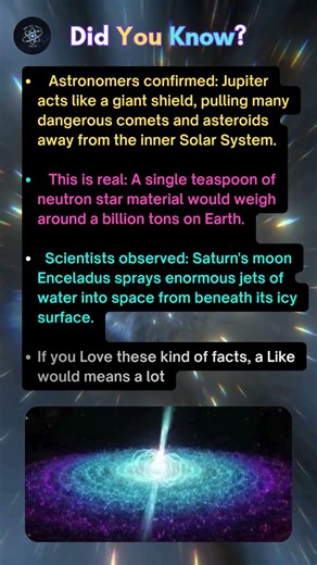 Insane Space Facts That Are 100% Real #astronomy
