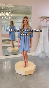 10K views · 113 reactions | 8 modest & fashion forward wedding dresses for our brides wanting a little more coverage✨ Which one is your favorite?! Book an appointment at our Salt Lake City, Utah location by calling (385)-220-2722 to experience our curated and exclusive Modest Collection that cannot be found anywhere else in the entire state of Utah  #weddingdress #weddingdresses #modestbride #modestweddingdress #weddinginspiration | The Blushing Bride Boutique | Facebook