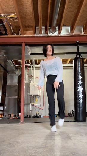 13 reactions | working on my solo shuffling and flow, also trying to add more color into my wardrobe. I’m over my black and white basics but they have me in a comfort zone chokehold, so here is an attempt to spice up my life lol…baby blue mesh mohair sweater made by me❤️ (choreo inspo @ecruz_n ) #shuffle #dancetherapy #crochetaddict | Christina Reynolds Music | Facebook